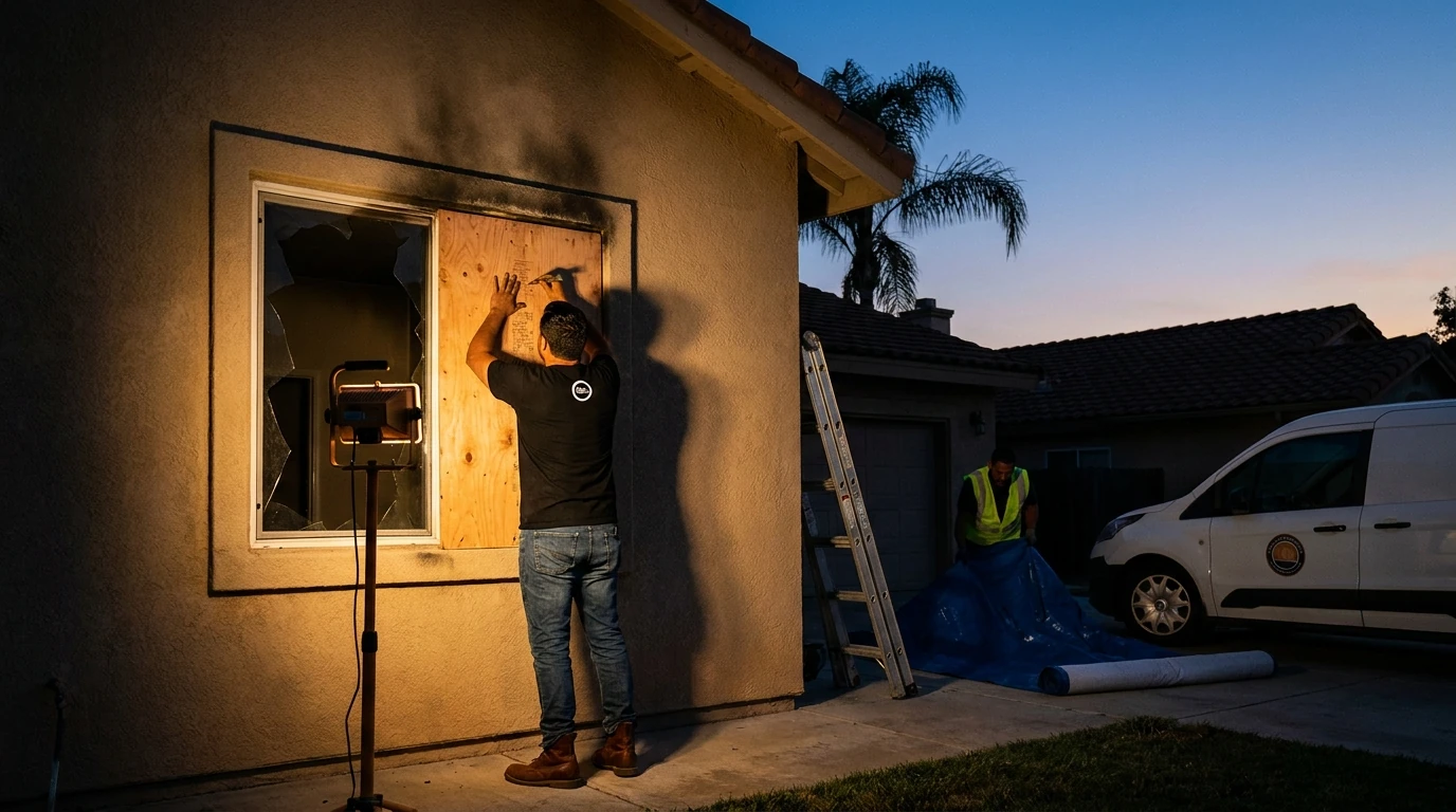 What to Do After a House Fire in Corona, CA (Your First 24 Hours)
