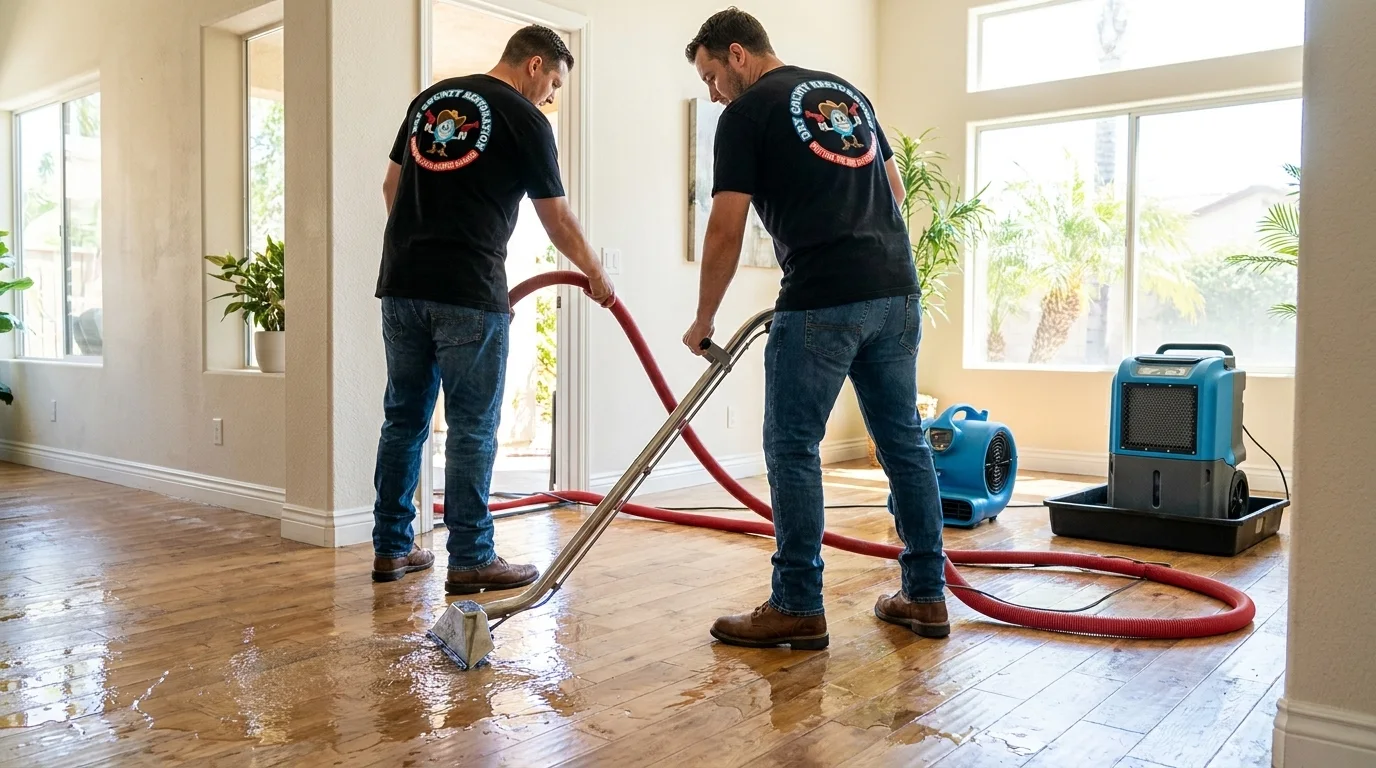 24/7 Emergency Flood Damage Restoration in Corona